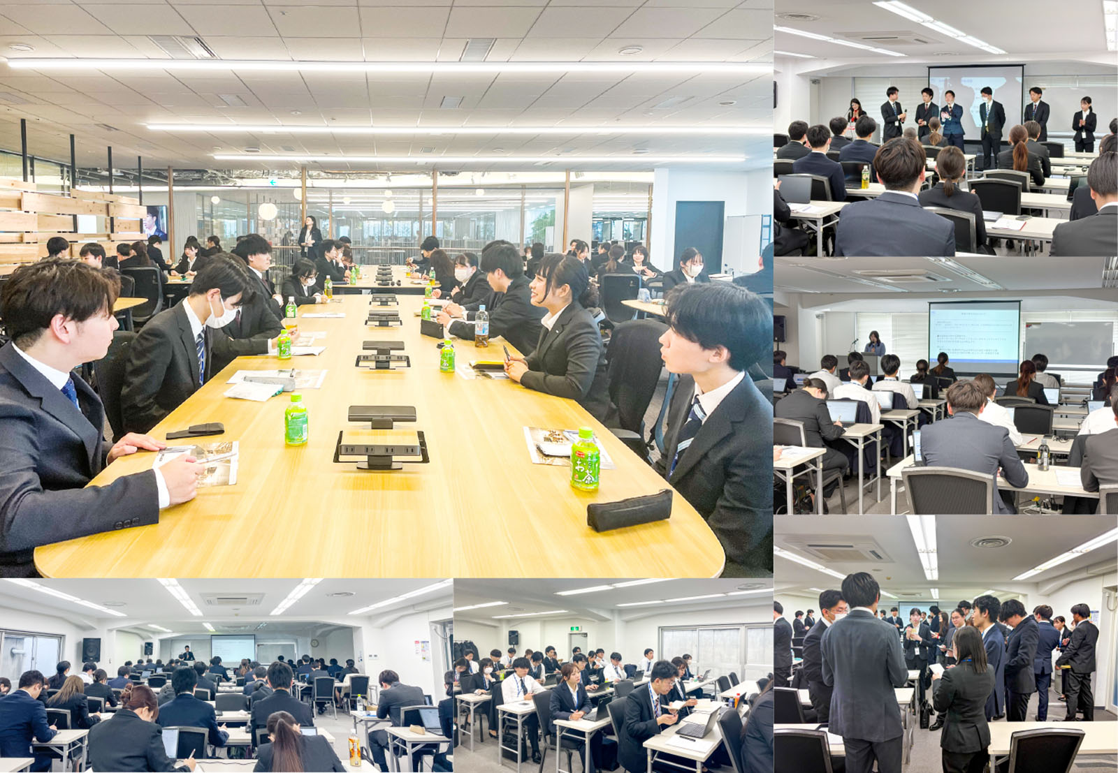 写真02: 新卒社員教育研修に密着！
