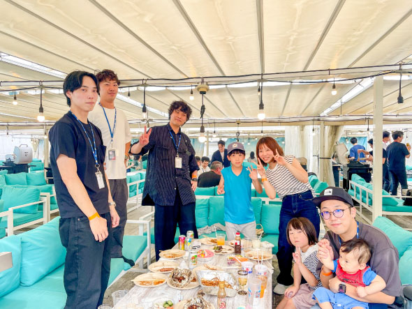 写真19: PSC BBQ大会を実施