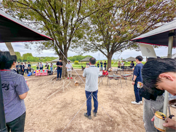 写真34: PSC BBQ大会を実施