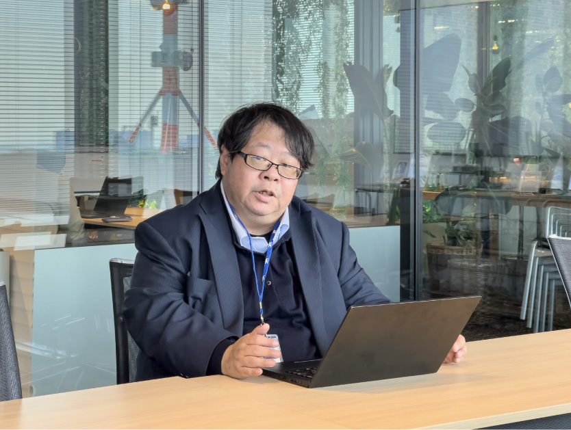 写真02: 【SAJ主催】AIセキュリティセミナー「ランサムウェア攻撃の時系列から読み解く、企業が取るべき次の一手」に当社セキュリティスペシャリストの片山が登壇。