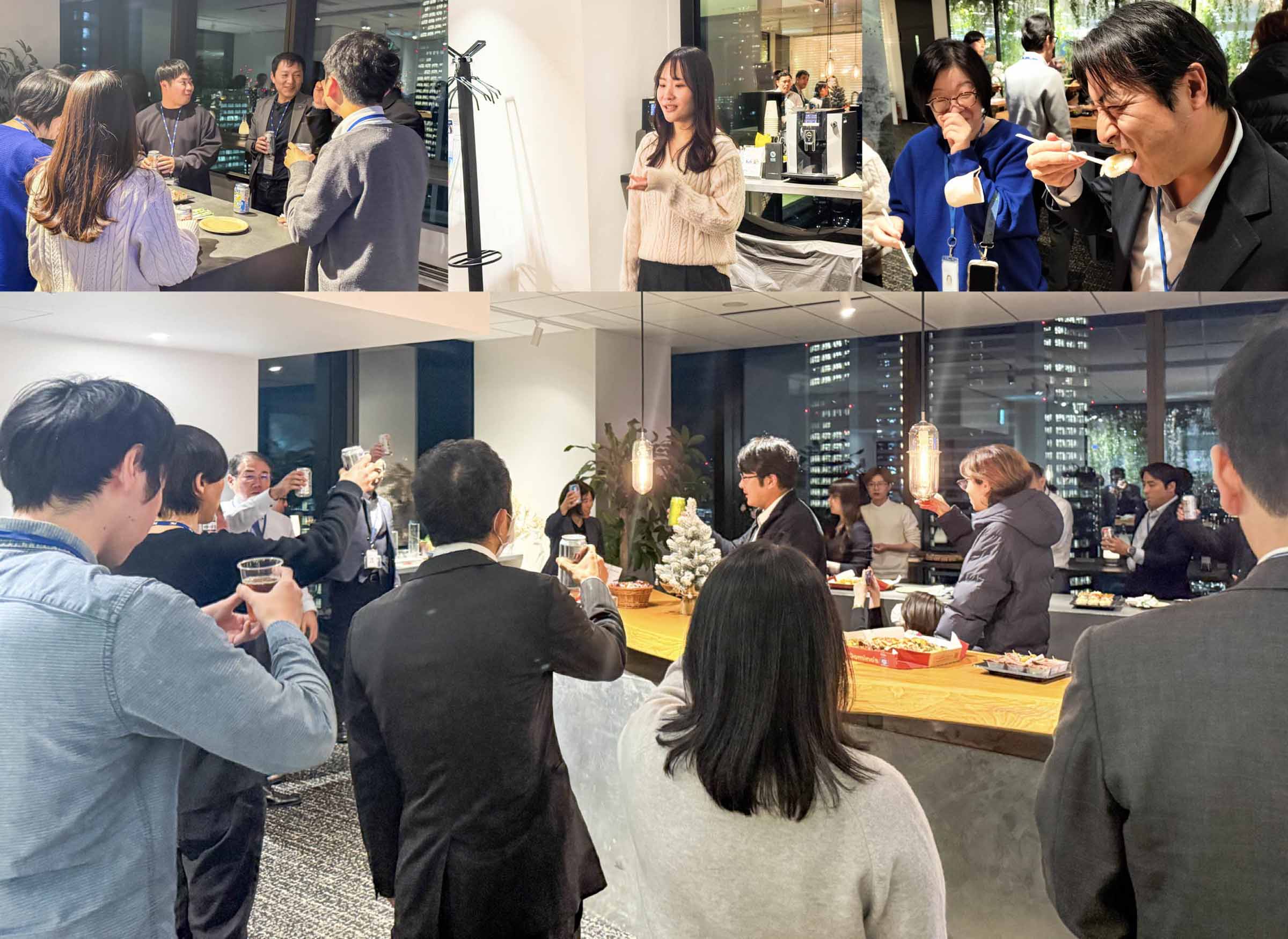 写真09: キャリア入社研修・懇親会を実施