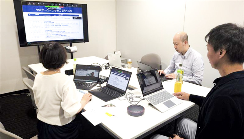 写真06: 【SAJ主催】当社取締役の坂江が副委員長を務めるサイバーセキュリティ委員会にて新入社員やサイバーセキュリティ初学者を対象とした「ITリテラシーセミナー」を実施。
